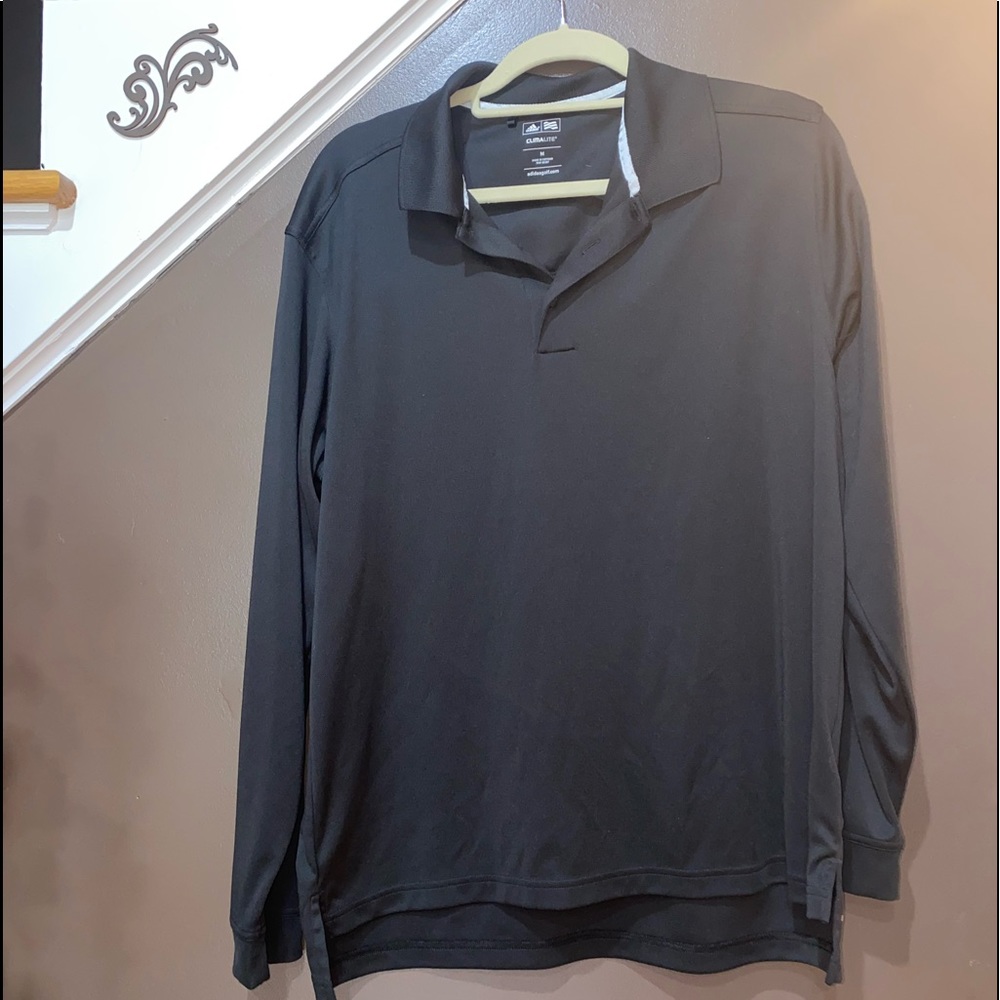 Men’s adidas climate lite med black long sleeve